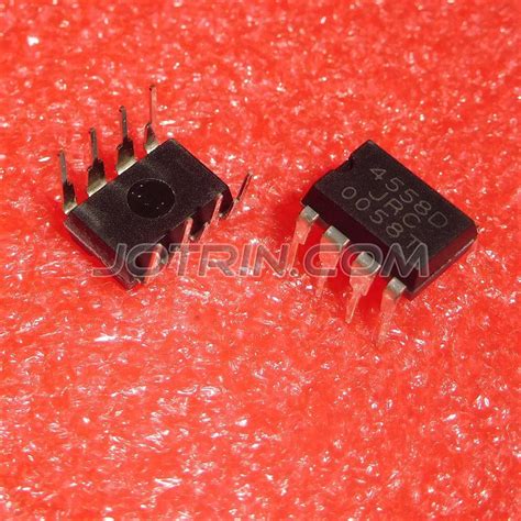 JRC4558D JRC Integrated Circuits (ICs) - Jotrin Electronics