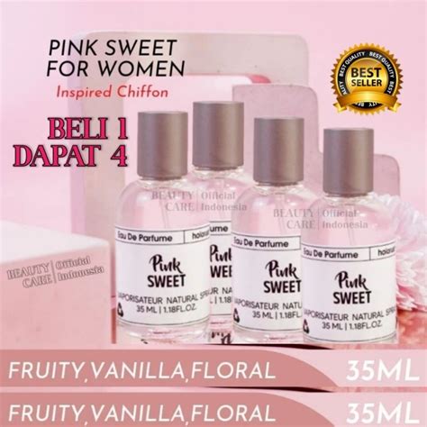 Jual CUCI GUDANG BELI 1 DAPAT 4 Holorush Parfume Pink Sweet Parfum