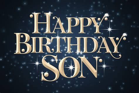 happy birthday wishes for son 1