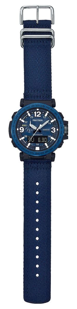 New Casio Pro Trek Solar Navy Blue Series Watch Men S Tough Solar Prg