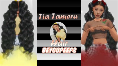 Tia Tamera Hair Beyoupeeps The Sims 4 Download