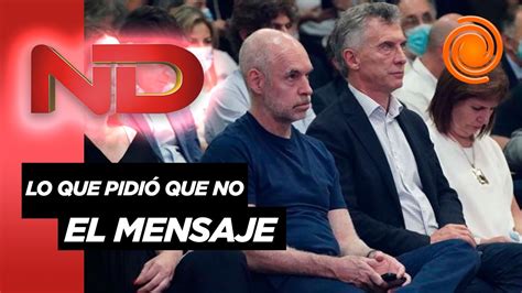 La Profunda Desilusi N De Macri Con Larreta Por Desdoblar Las