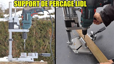 Support De Per Age Lidl Powerfix Pour Perceuse Type Perceuse Colonne