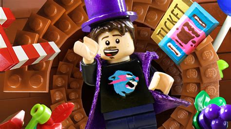 I Built Willy Wonkas Chocolate Factory Lego Mrbeast Youtube