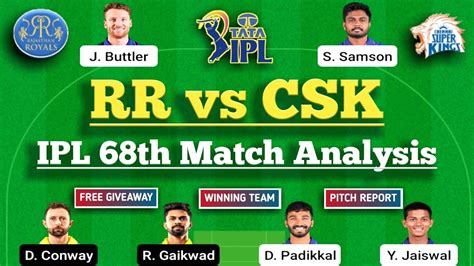 Rr Vs Csk Dream11 Team Rr Vs Csk Dream11 Dream11 Today Match