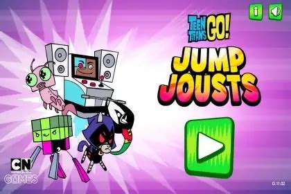 Play Teen Titans Go !: Jump Jousts🎮🕹️, from Teen Titans Go!