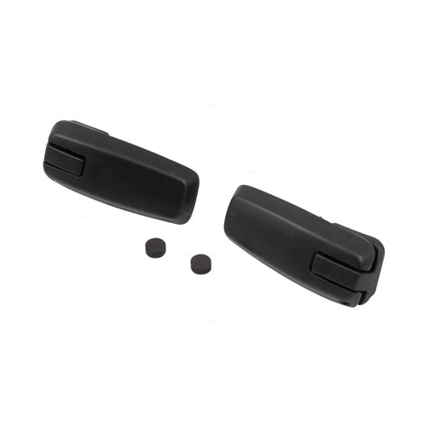 Brock Replacement Pair Set Liftgate Rear Window Glass Hatch Hinges