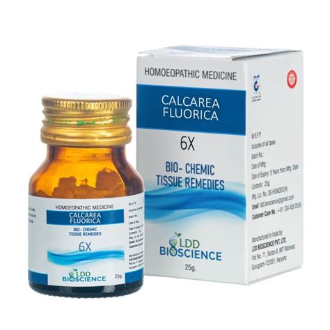 Buy LDD Bioscience Bio Chemic Calcarea Fluorica 6X Tablet 25 Gm Online