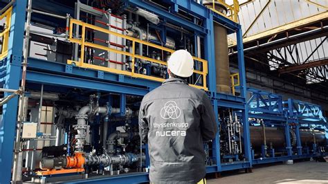 Thyssenkrupp Nucera Next Company Reserves Electrolyzer Production