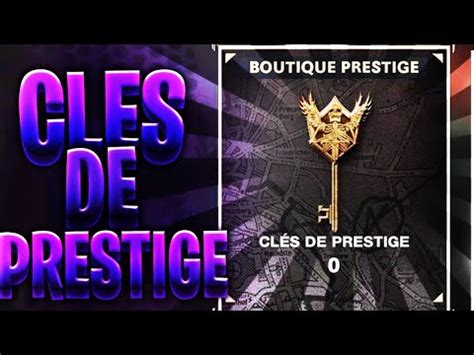 Comment Utiliser Ses Cl S De Prestige Sur Cold War Youtube