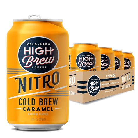 Amazon.com: High Brew Coffee | Nitro Cold Brew | Sugar-Free and Dairy
