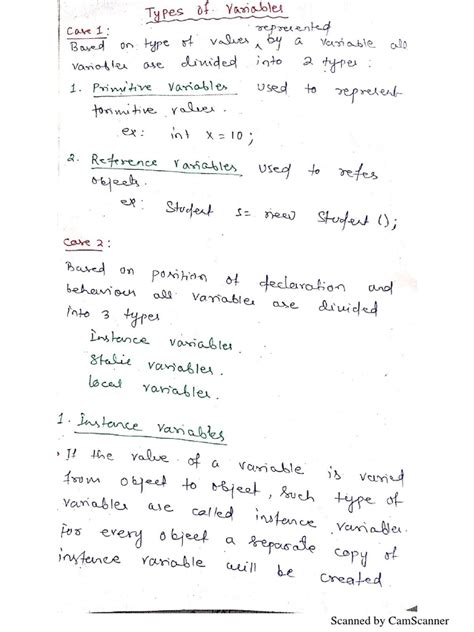 Types of Variables | PDF