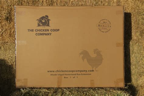 Rhode Island XL Chicken Coop Kit for 10+ Chickens with Run