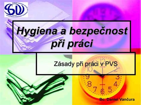 Ppt Hygiena A Bezpe Nost P I Pr Ci Powerpoint Presentation Free