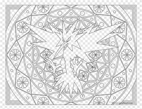 Articuno Zapdos Moltres Coloring Pages