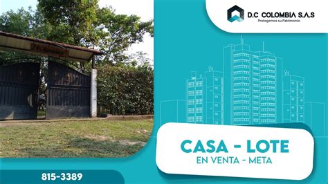 Casa En Venta Vda Apiay Villavicencio Meta Youtube