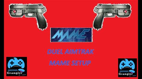 ULTIMARC AIMTRAK DUEL LIGHT GUN SETUP FOR MAME YouTube