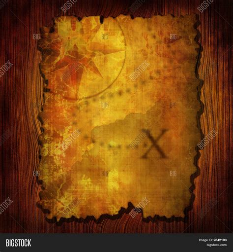 Ancient Treasure Map Image & Photo (Free Trial) | Bigstock