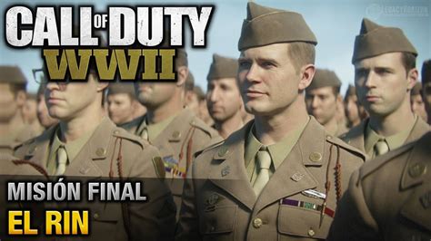 Call Of Duty World War Ii Misi N Final El Rin Ep Logo Y Cr Ditos