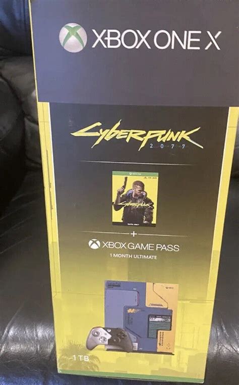 Microsoft Xbox One X Cyberpunk Limited Edition Tb Console For