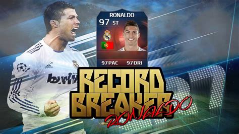 Fifa Record Breaker Ronaldo In A Pack Rated Youtube