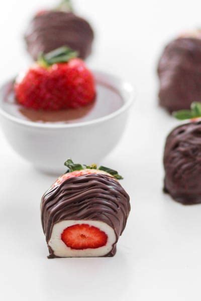 Homemade Strawberry Cordials Recipe Food Fanatic