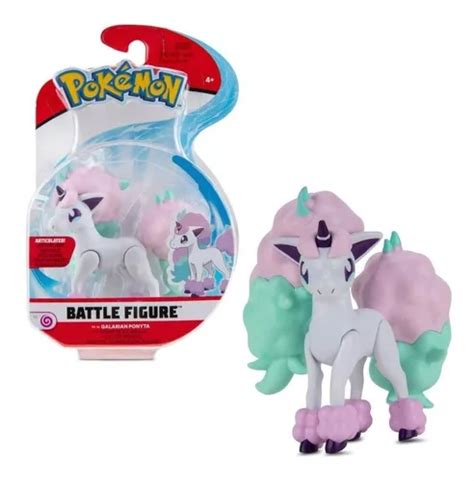 Pokemon Battle Figures Galarian Ponyta Figura De Acción Envío Gratis