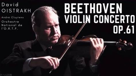 D Beethoven Violin Concerto In D Major Op