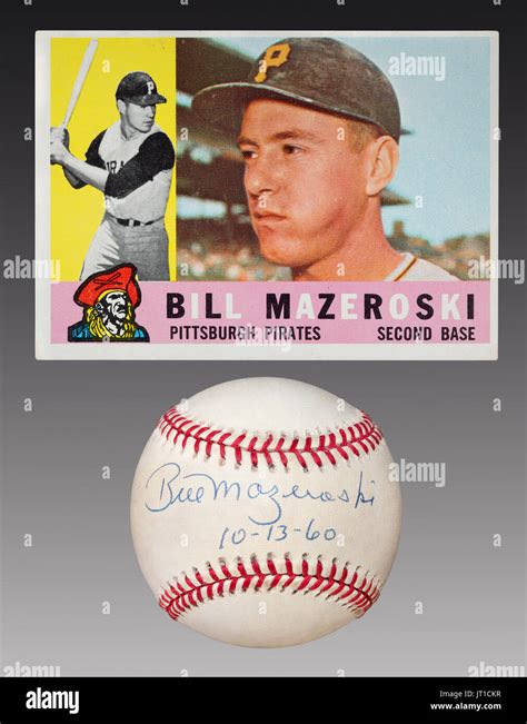 Bill Mazeroski 1960 Hi Res Stock Photography And Images Alamy