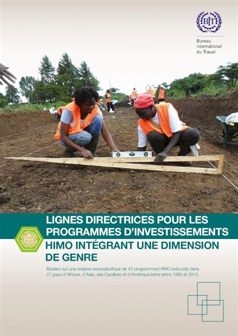 PDF LIGNES DIRECTRICES POUR LES PROGRAMMES HIMO intégrant une