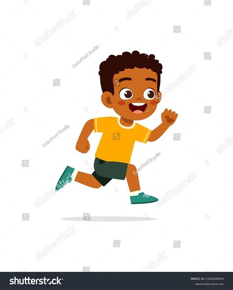 34779 Cartoon Kid Running Images Stock Photos And Vectors Shutterstock