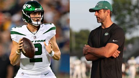 Jets Qb Zach Wilson Credits Aaron Rodgers With Great Call On Deep