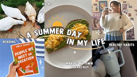 Summer Day In My Life ☀️ Productive Day Routine Youtube