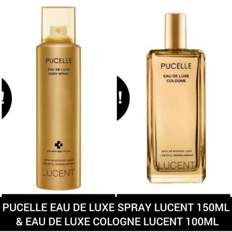 Jual Pucelle Eau De Luxe Body Spray Lucent Ml Cologne Ml Kediri