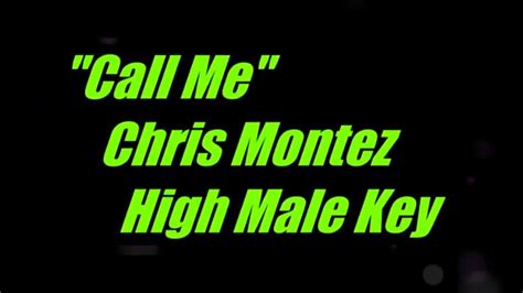 Call Me By Chris Montez High Male Key Karaoke Astrud Gilberto Youtube