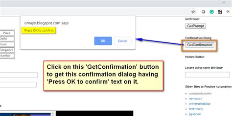 New Selenium Ide Using Assert Confirmation Command To Check Whether