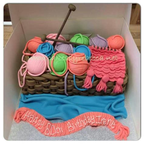 Cute Yarn Cake Knitting Cake Yarn Cake Crochet Cake