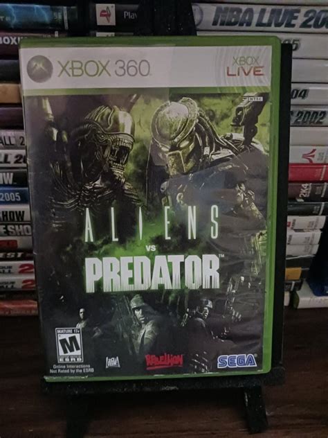 Aliens Vs Predator Item And Box Only Xbox 360