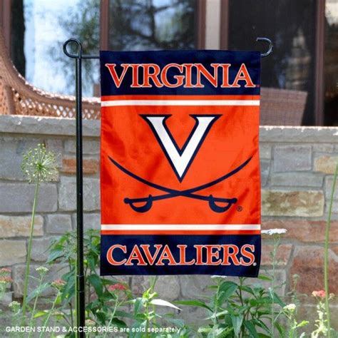 Uva Cavaliers Garden Flag Is 13x18 Inches In Size Is Made Of 2 Layer