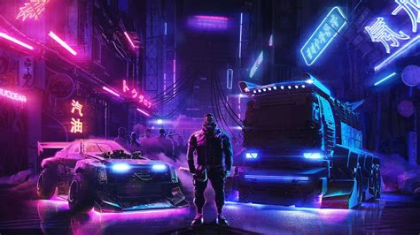 Gaming Wallpaper 4K Cyberpunk