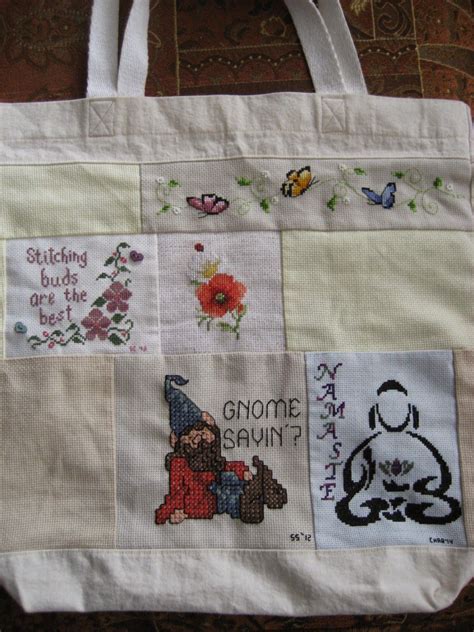 Cross Stitch Project Tote Bag - Cross Stitch Patterns