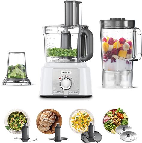 Kenwood Food Processor Watt White Fdp Wh Shaheen Egypt