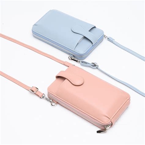 Novo Estilo Damas Fivela Telefone M Vel Bolsa Multifuncional