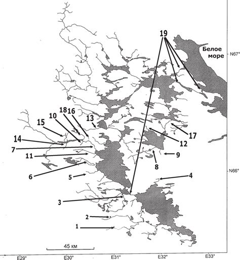 Map Of The Selected Watercourses Kokoyjoki 1 Kiviyjoki 2 Mininki