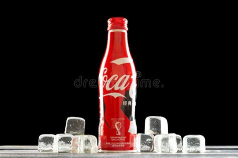 Bottle Of Coca Cola For The FIFA World Cup Qatar 2022 At Horizontal