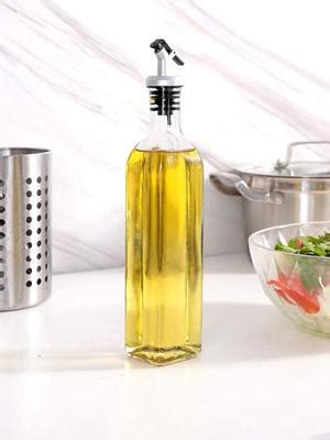 Ztarraum Oil Dispenser Olive Oil Bottle Drizzler Vinegar Bottle Ml