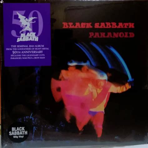 Paranoid By Black Sabbath Vinyl LP 50th Anniversary Edition Lazada PH