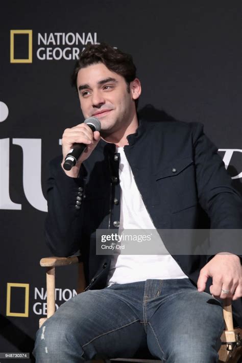 Actor Alex Rich Speaks During The Genius Picasso Interactive News Photo Getty Images