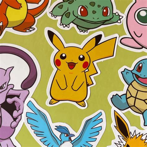 Pokemon Stickers - ZiCASE