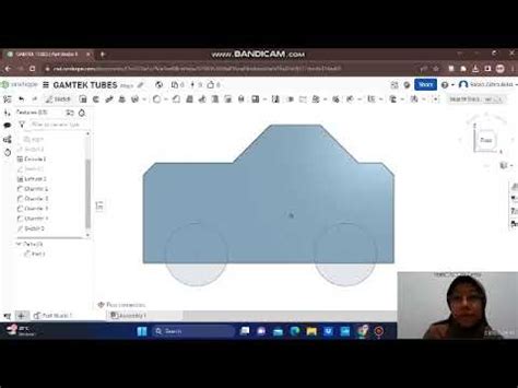 Membuat Mobil D Dengan Onshape Youtube